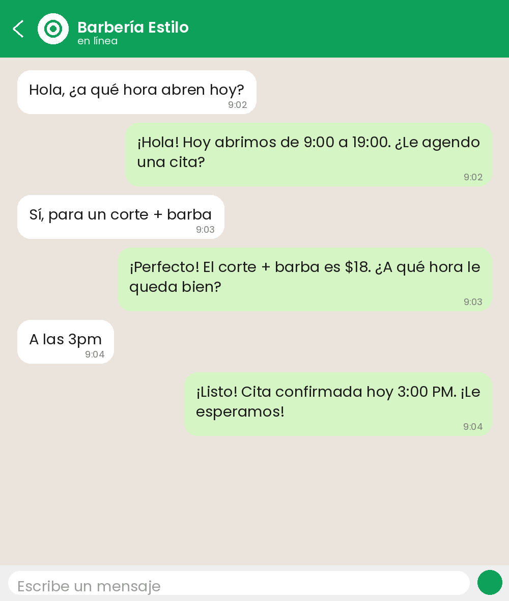 Chat WhatsApp Negoly